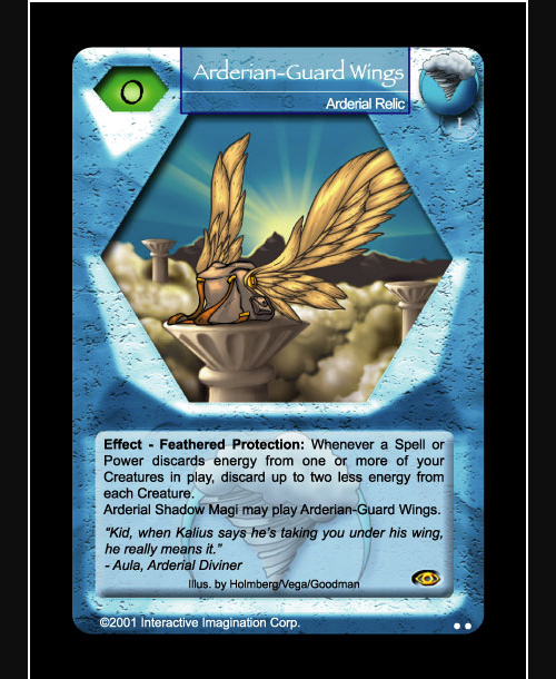 Arderian-Guard Wings - Foil